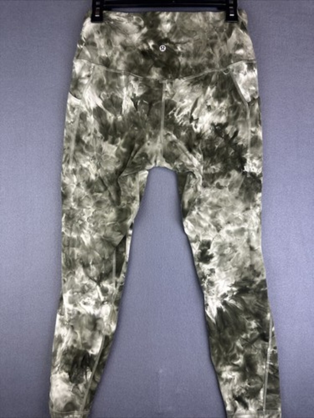Lululemon Align High-Rise Crop 21” Diamond Dye Light Sage Medium Olive Size 10
